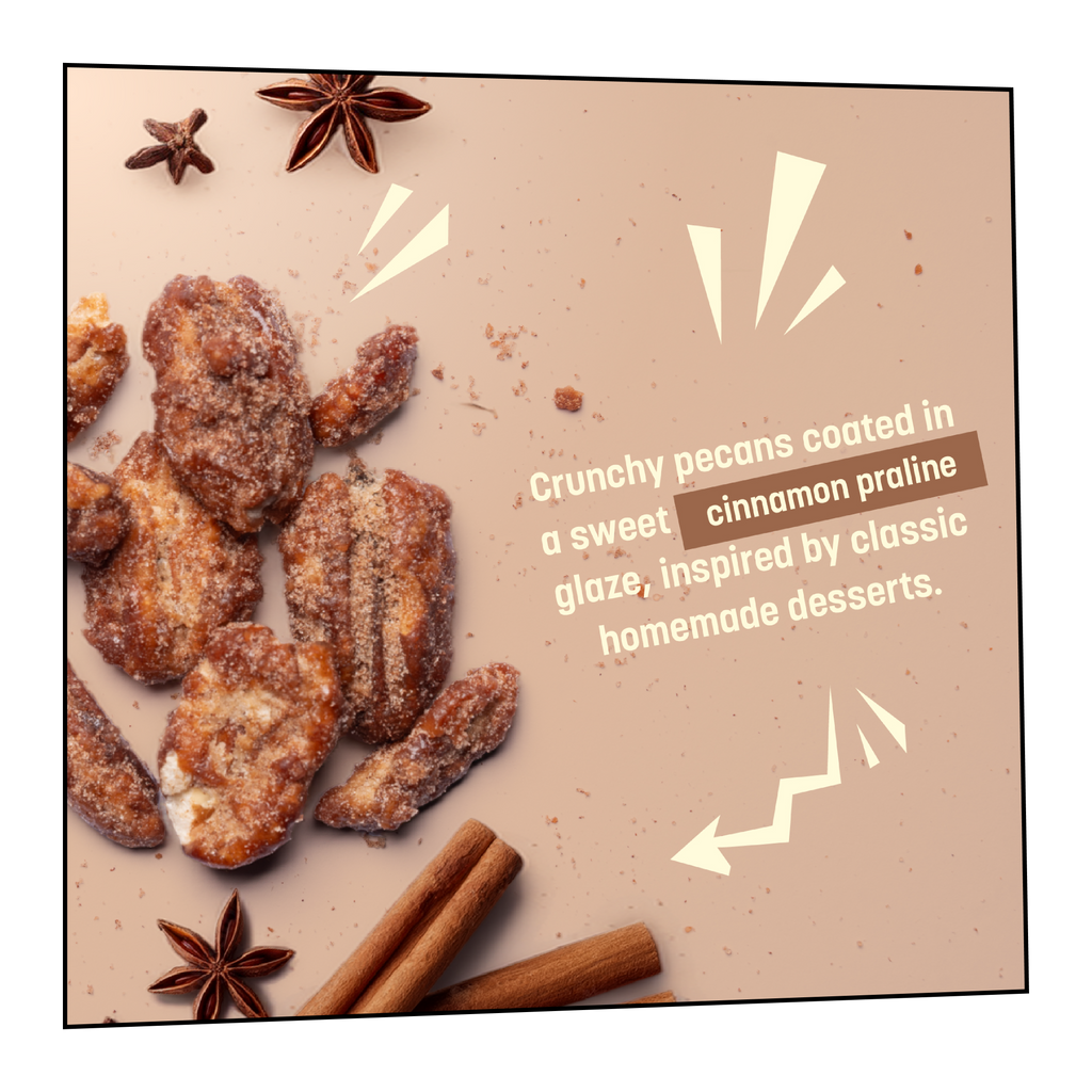 Churro Praline Pecans