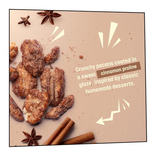 Churro Praline Pecans