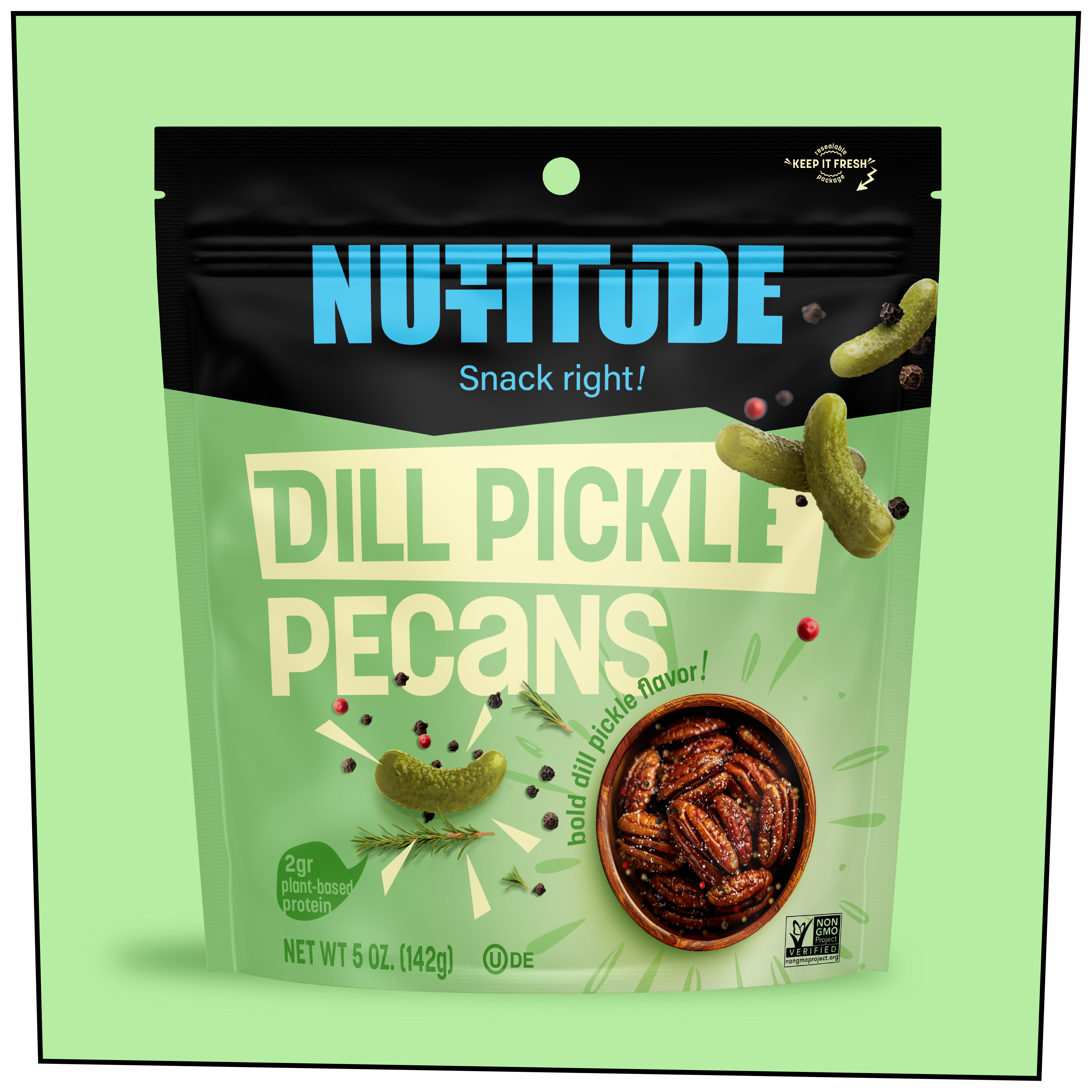 Dill Pickle Pecans